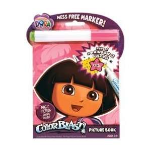   Dora The Expoloer Mess Free Invisible Ink Coloring Books: Toys & Games