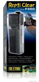 EXO TERRA REPTI CLEAR F350 COMPACT POWER TURTLE FILTER  