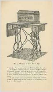 1890 Davis Sewing Machine Catalogs & History on CD  