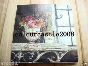 NEW 20PC Paper Napkin Serviettes party favor Palace Style Painting 