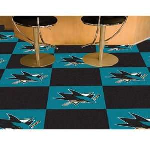  San Jose Sharks Team Carpet Tiles