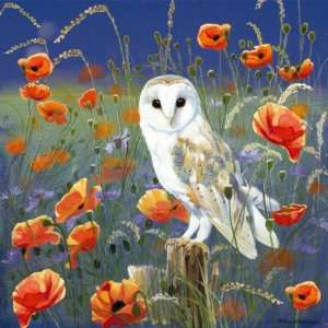    Watching And Waiting Owl 1000 Piece Jigsaw Puzzle: Toys & Games
