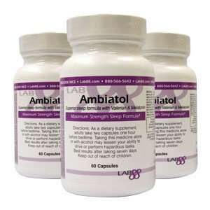 Ambiatol VALUE BUY  Get 6 Months of Sleep for Only .71/ day  Dont 