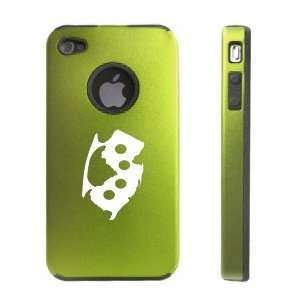   Aluminum & Silicone Case Cover Brass Knuckles New Jersey: Cell Phones
