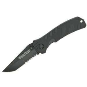  Smith & Wesson Knives G109S Black Part Serrated Modified 