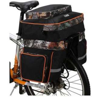 45L Cycling Bicycle Bag Bike rear seat bag pannier  