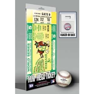   World Series Mini Mega Ticket   Oakland Athletics