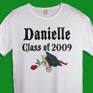   Rose Class Of Personalized Graduation Nightshirt