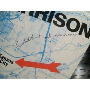 Harrison, Wilbert LP Signed Autograph Kansas City Blues  