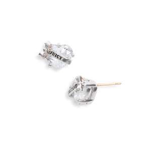 Juicy Couture Wishes Banner Heart Stud Earrings: Jewelry