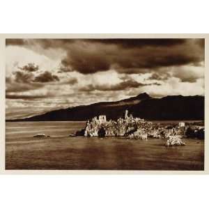  1925 Ruins Norman Castle Castello Normanni Cefalu Italy 