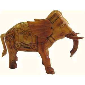  Hand carved cow bone statuette