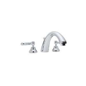  Rohl Alessandria 3 Hole Deck Mount C Spout Tub Filler with 