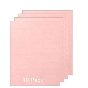  10 Pack   Card Stock   8 1/2 x 11   Vice Versa Rosa (10 