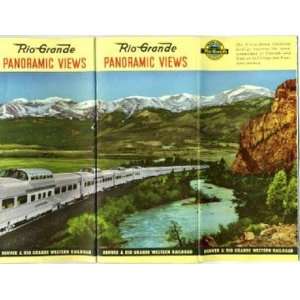  Rio Grande Railroad Panoramic Views 1950s Everything 