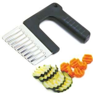  Stainless Steel Crinkle Cutter: Kitchen & Dining