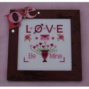  Love Letter (with floss)   Cross Stitch Pattern: Arts 