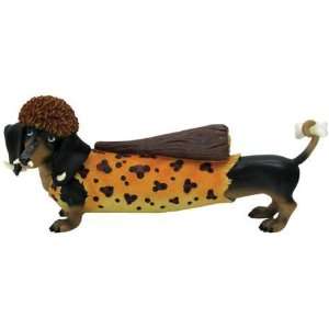  Cave Hound Long Hot Dog Dachshund Figurine: Home & Kitchen