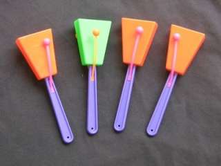 PARTY FAVORS 4 Cowbell Noise Makers FS  