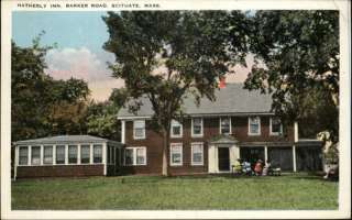 SCITUATE MA Hatherly Inn Old Postcard  