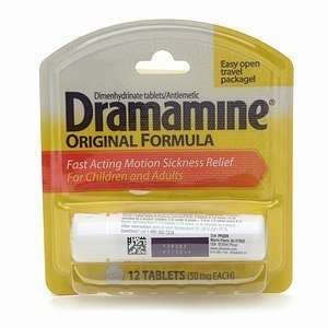  Dramamine Motion Sickness Relief Original Formula, 12 