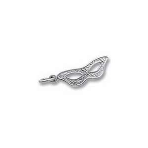  Mask Charm   Sterling Silver Jewelry