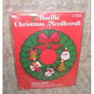   Needlecraft Jeweled Christmas Wreath: Arts, Crafts & Sewing