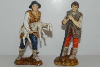   Figurines Pesebre Presepio Landi Creche 4.5 Italian Made Set/2  