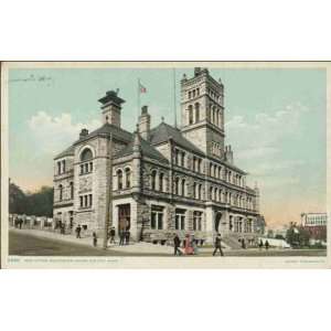  Reprint Duluth MN   Post Office and Custom House