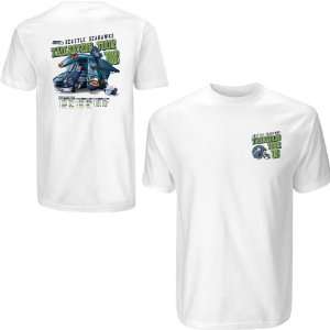 Reebok Seattle Seahawks 2008 Tailgaiting Schedule T Shirt  