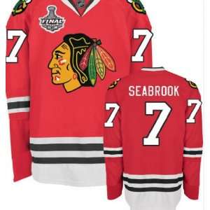 Wholesale Chicago Blackhawks #7 Brent Seabrook Red Hockey Jersey NHL 