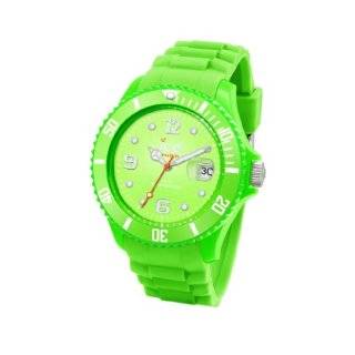   09 Sili Collection Green Plastic and Silicone Watch by Ice Watch