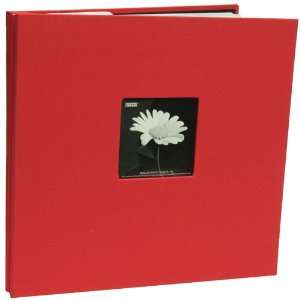  Red Fabric Covered 12x12 Scrapbooks   Sold individually 