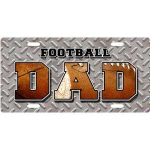  Football Dad Custom License Plate Novelty Tag from Redeye 