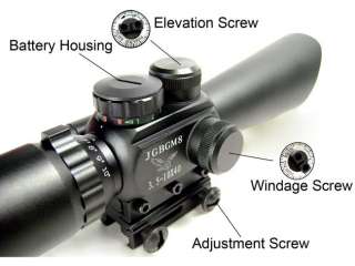Red Green dot laser Crosshair Scope sight 3.5X 10X 40mm Mount 