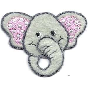  Children/Cute Critters Baby Elephant Iron On Applique 