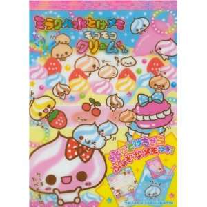  kawaii Memo Pad cute whipped cream with faces Japan Toys & Games