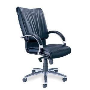   Mayline Mercado President Office Chair in Black: Office Products
