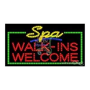 Spa Walk ins Welcome LED Sign: Office Products