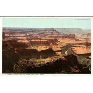   Grand Canyon AZ   From Cyclorama Point 1900 1909