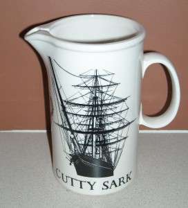 Vintage Small Cutty Sark Pitcher with Clipper Ship