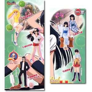  Highschool Rumble Vol 2   gashapon Mini Figures (Set of 5 
