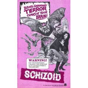 Schizoid Poster Movie 27x40 Florinda Bolkan Stanley Baker Jean Sorel 