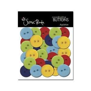  Scenic Route Appleton Buttons Arts, Crafts & Sewing