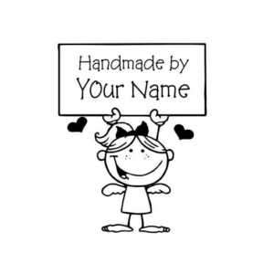 PERSONALIZED CUSTOM MADE RUBBER STAMPS UNMOUNTED H27  