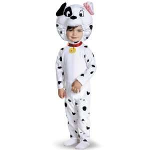   Dalmatians Classic Infant / Toddler Costume / Black/White   Size 3T/4T
