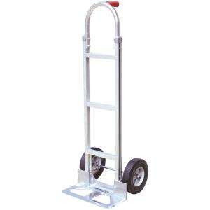  Aluminum Hand Truck w/ Solid Rubber Tires: Home 