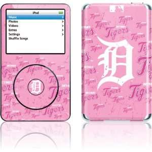  Detroit Tigers   Pink Cap Logo Blast skin for iPod 5G 