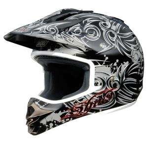  Shoei V MT Savage Helmet   Medium/Black Automotive