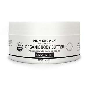  USDA Certified Organic Natural Body Butter   Unscented 